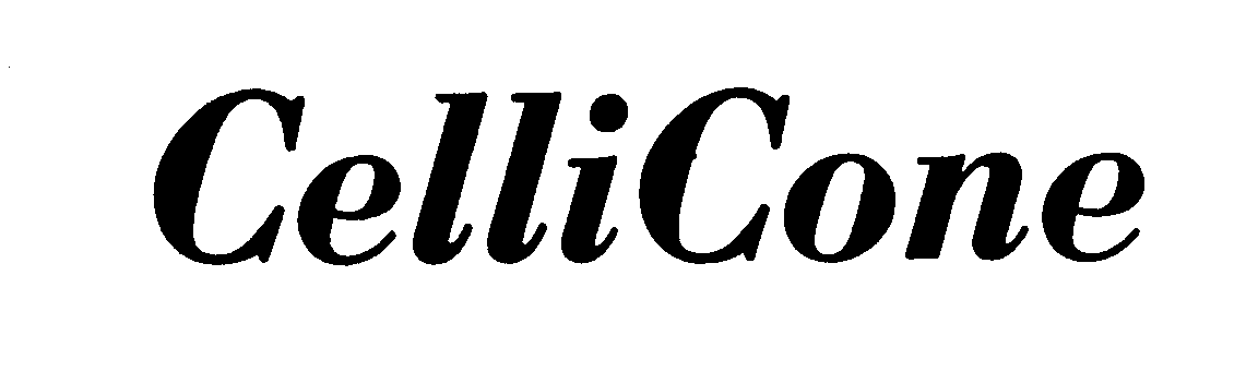 Trademark Logo CELLICONE