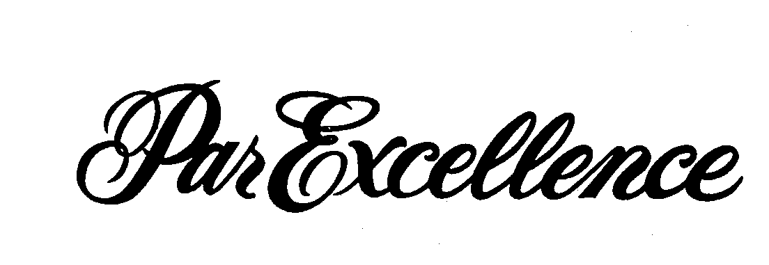 Trademark Logo PAR EXCELLENCE