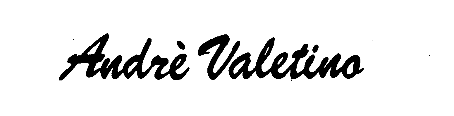 Trademark Logo ANDRE VALETINO