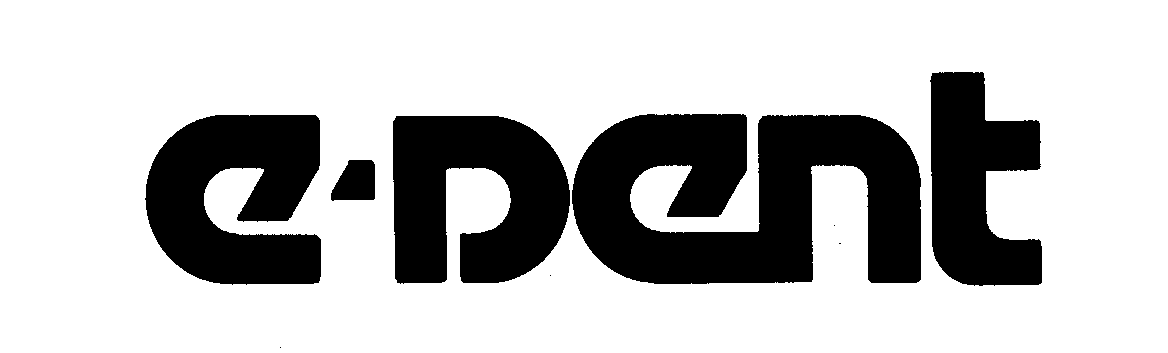 Trademark Logo E-DENT