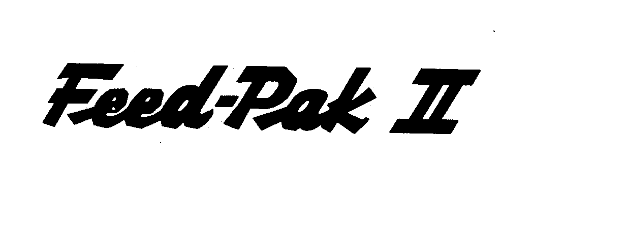 Trademark Logo FEED-PAK II