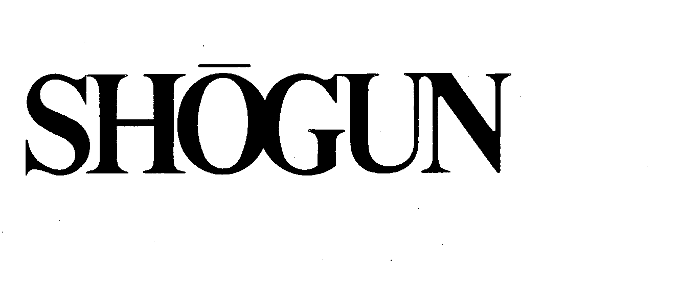 Trademark Logo SHOGUN