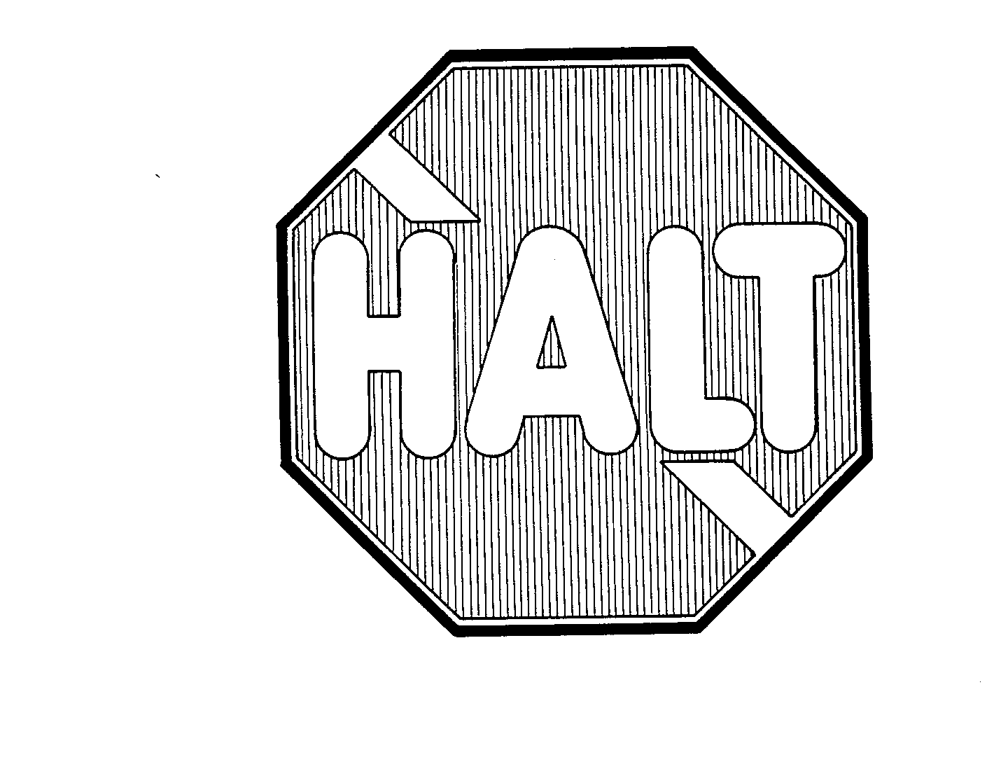 Trademark Logo HALT