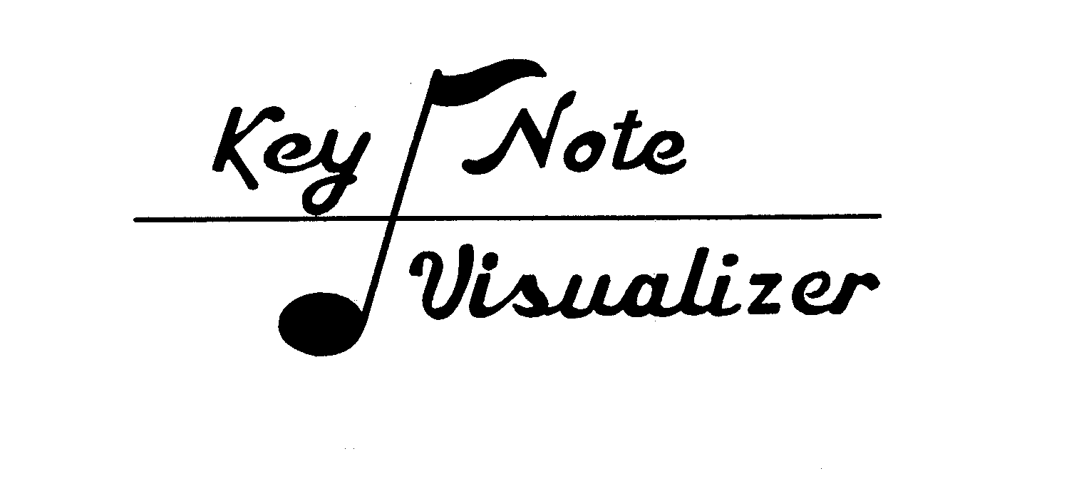 Trademark Logo KEY/NOTE VISUALIZER