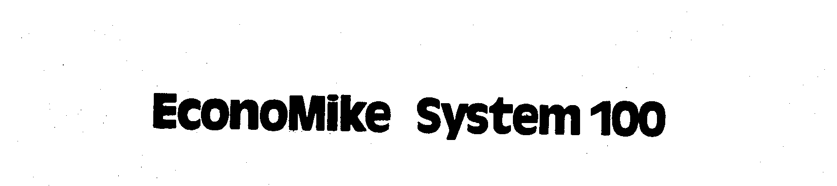  ECONOMIKE SYSTEM 100