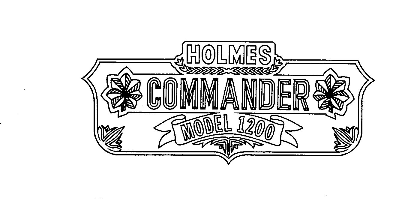  HOLMES COMMANDER MODEL 1200
