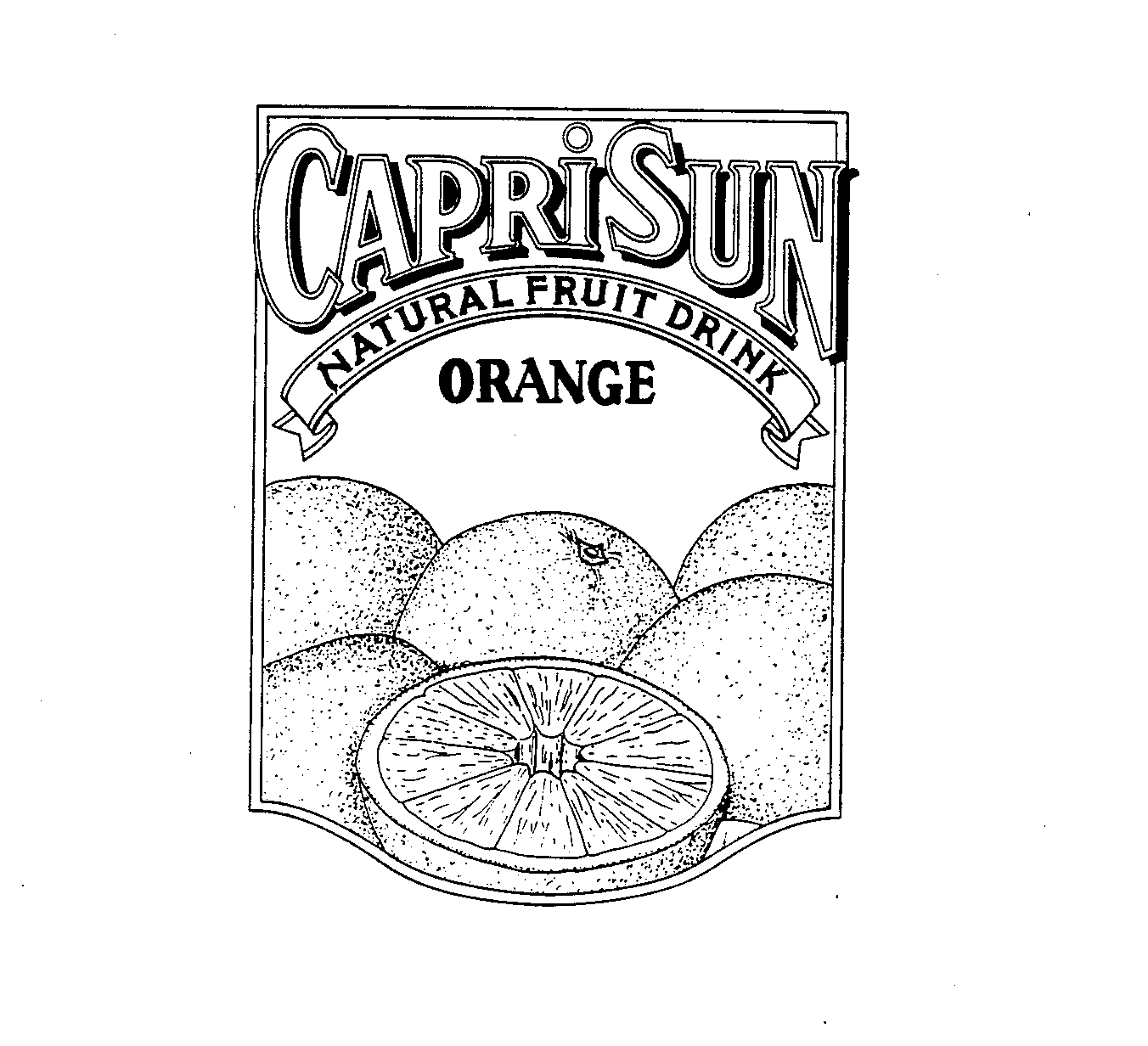  CAPRI SUN NATURAL FRUIT DRINK ORANGE