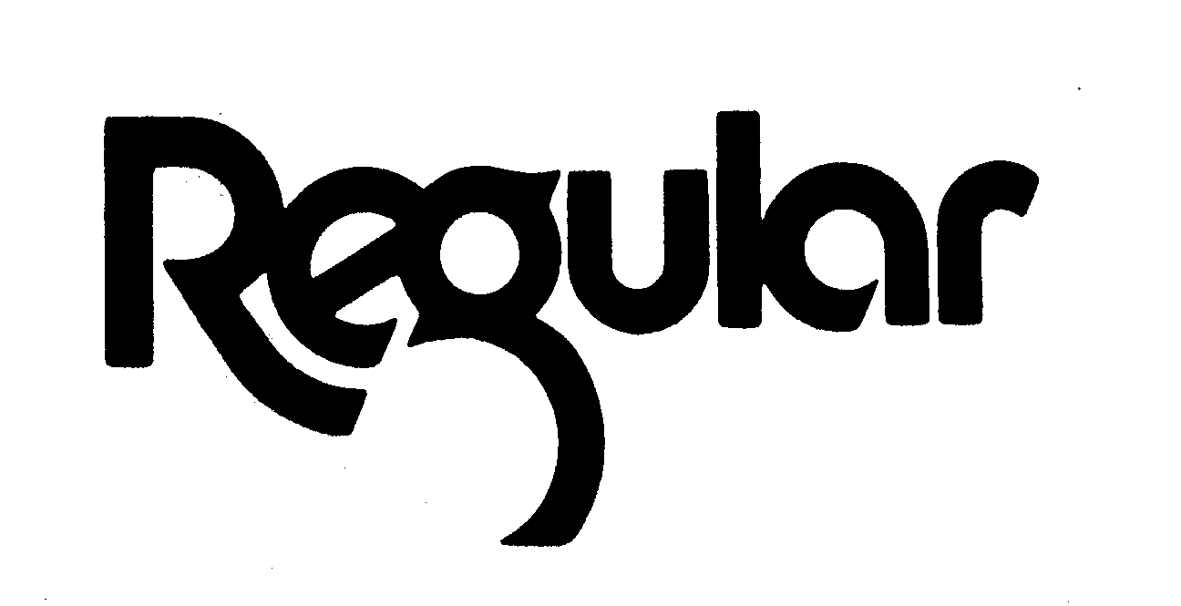 Trademark Logo REGULAR