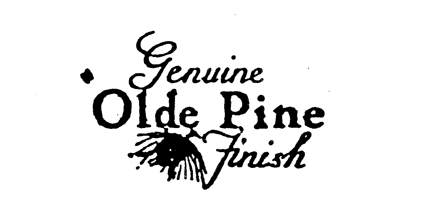 Trademark Logo GENUINE OLDE PINE FINISH