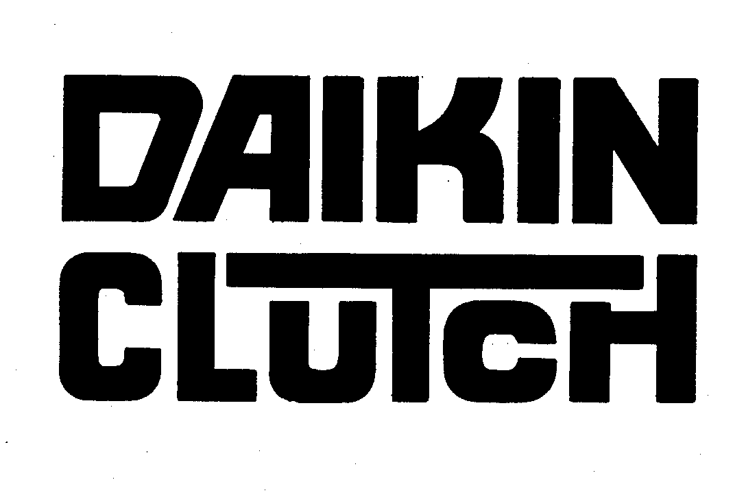 Trademark Logo DAIKIN CLUTCH