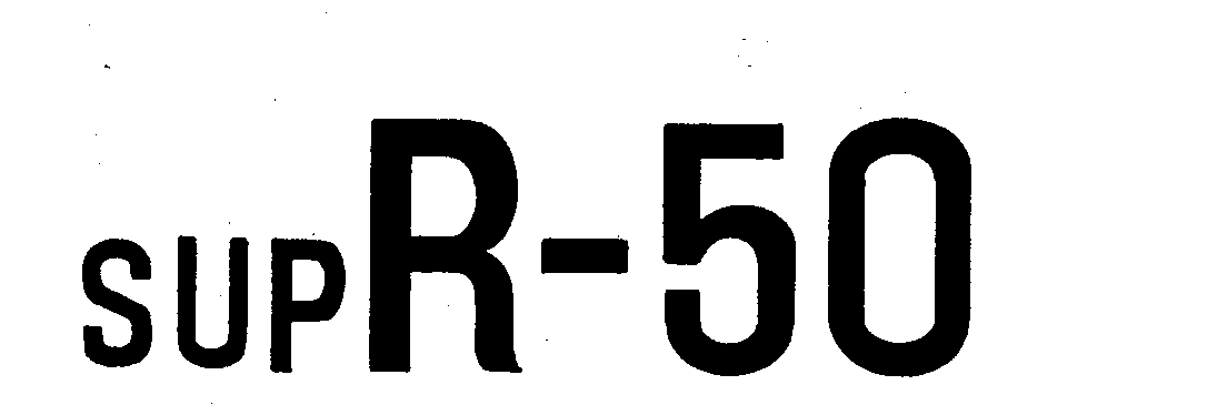 Trademark Logo SUPR-50