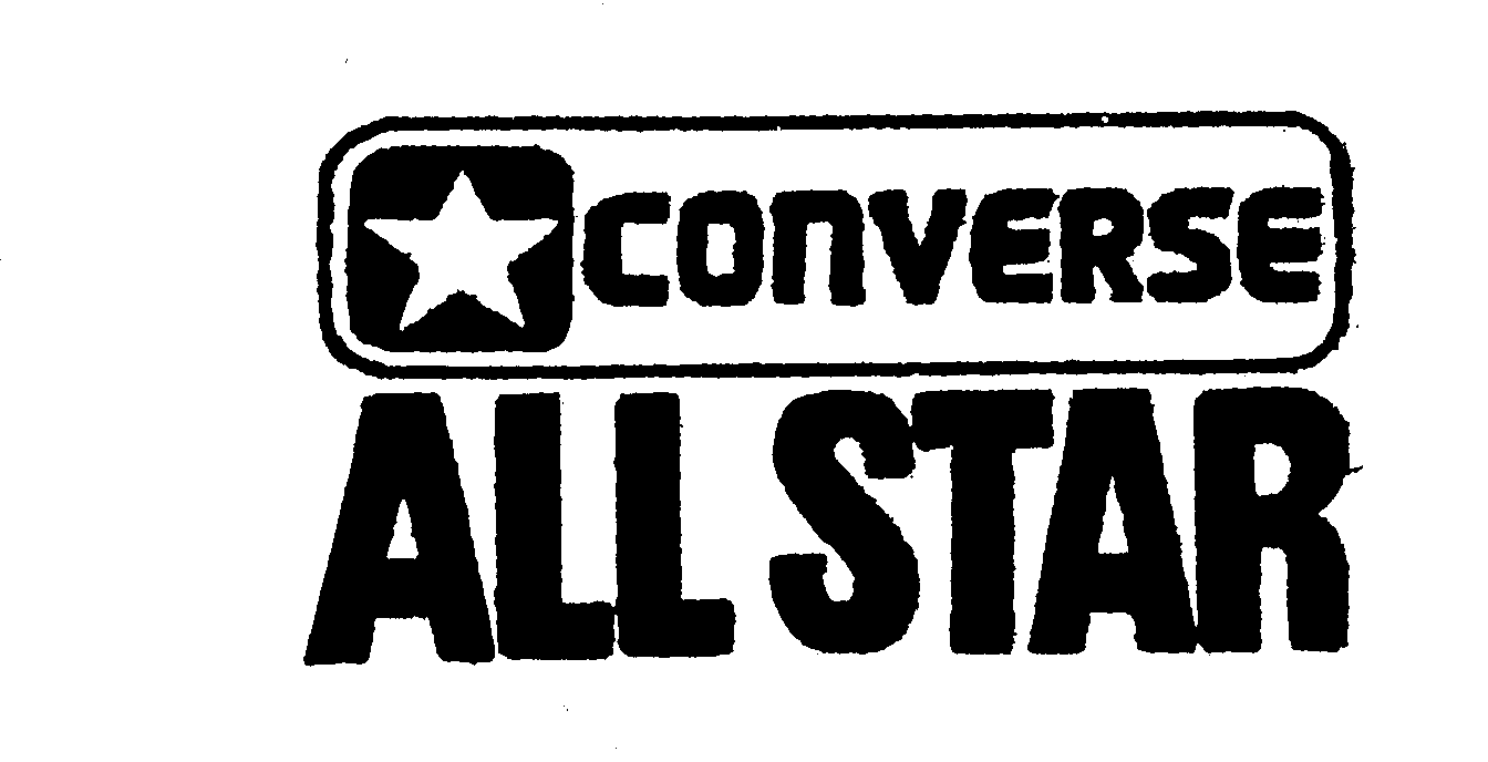 Trademark Logo CONVERSE ALL STAR