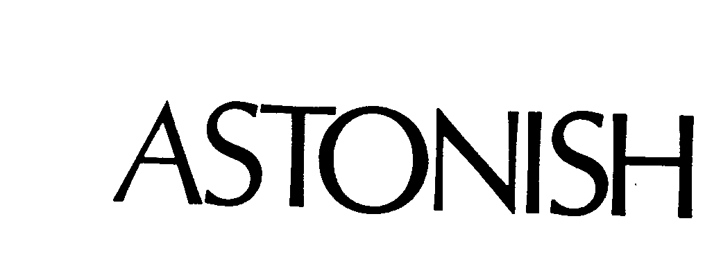 Trademark Logo ASTONISH
