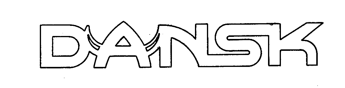 Trademark Logo DANSK