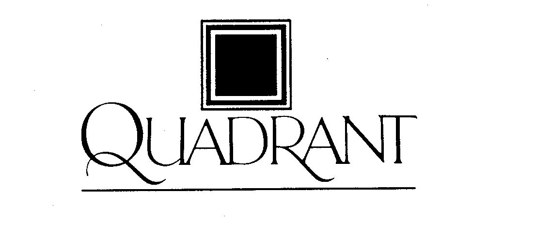 Trademark Logo QUADRANT
