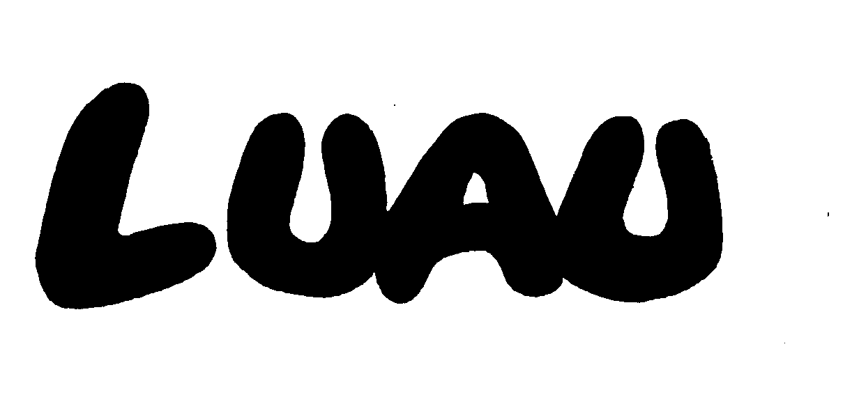 Trademark Logo LUAU