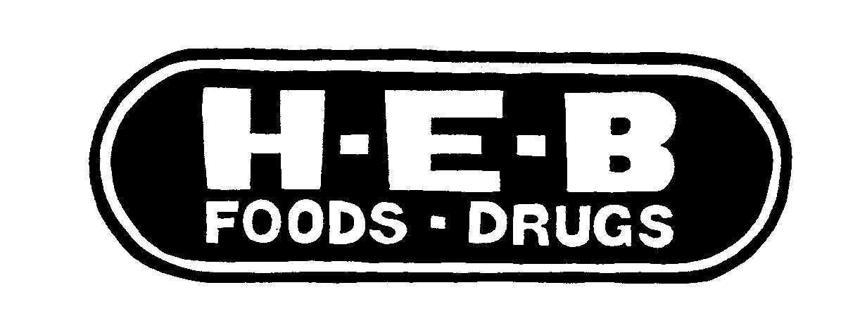 Trademark Logo H.E.B. FOODS-DRUGS