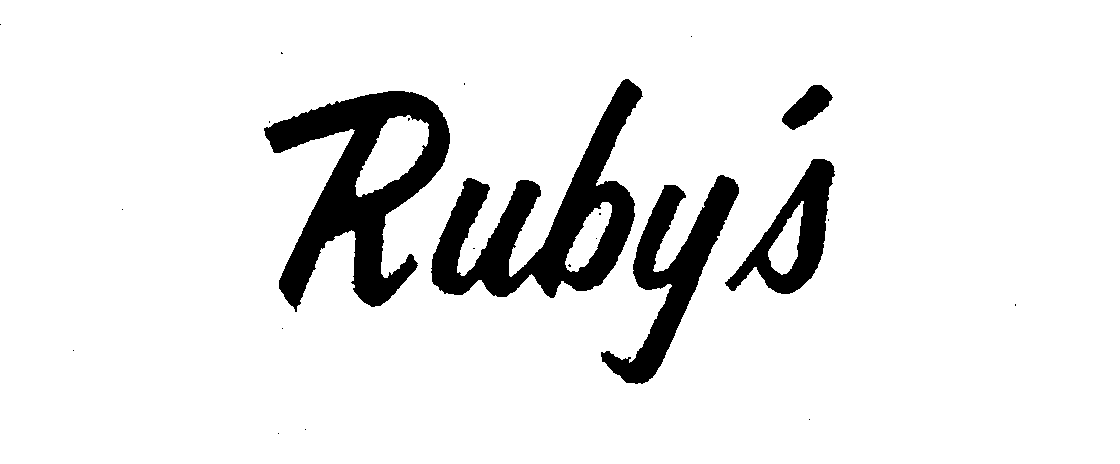 Trademark Logo RUBY'S