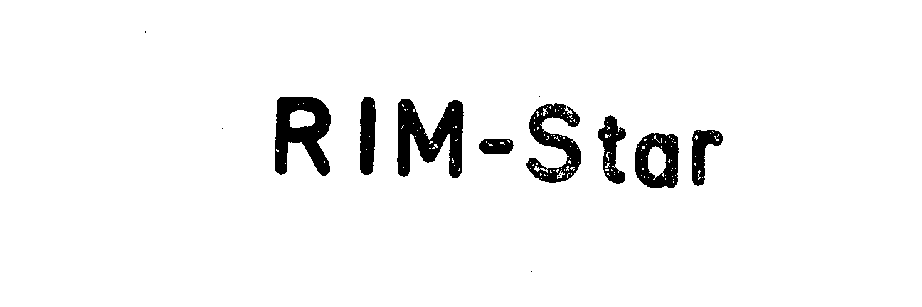 Trademark Logo RIM-STAR