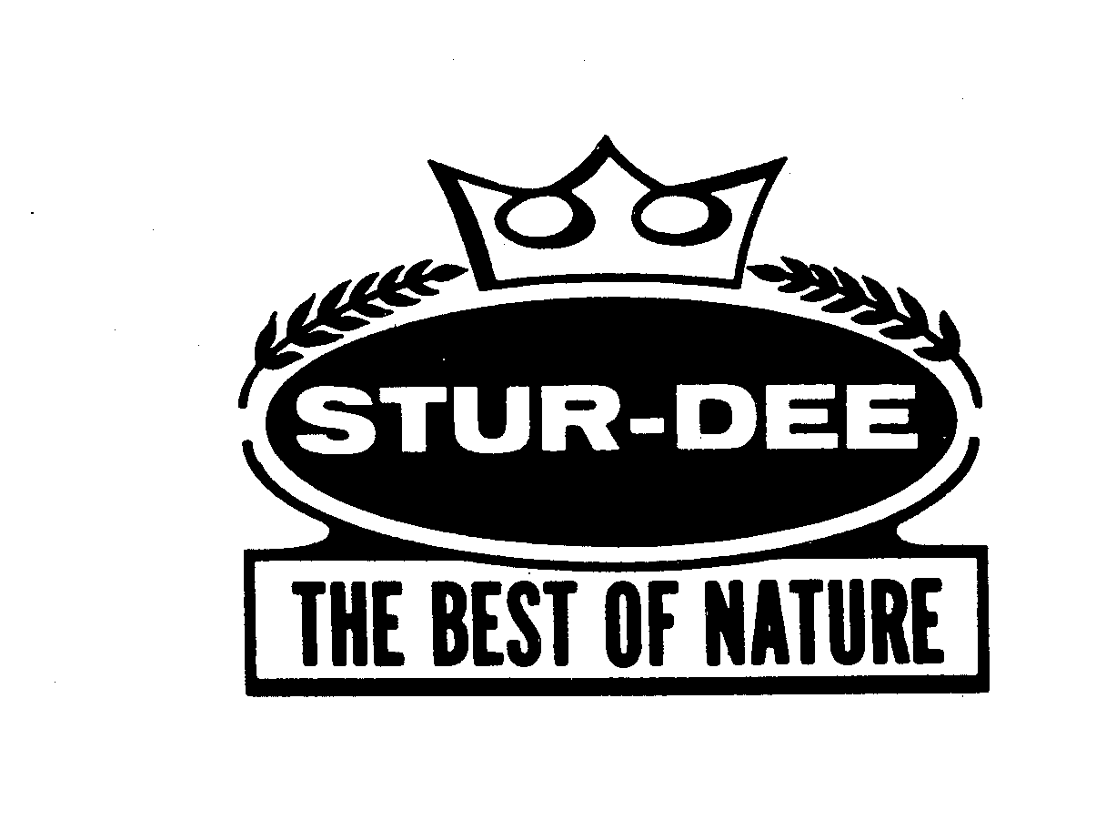 Trademark Logo STUR-DEE THE BEST OF NATURE