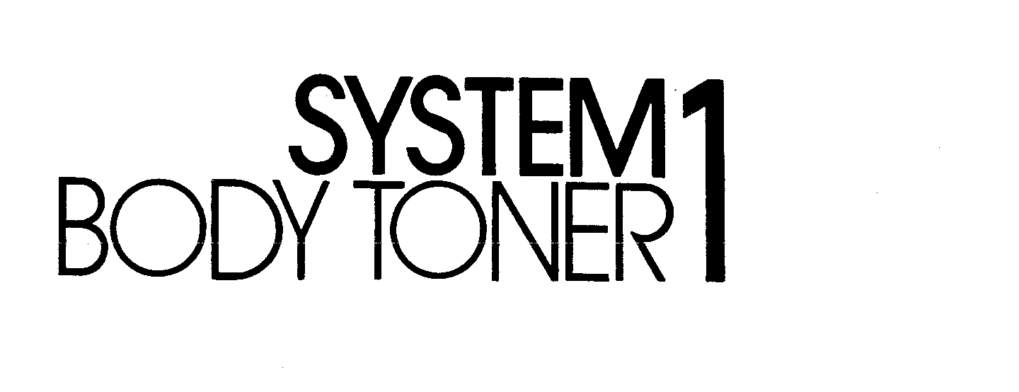  SYSTEM 1 BODY TONER