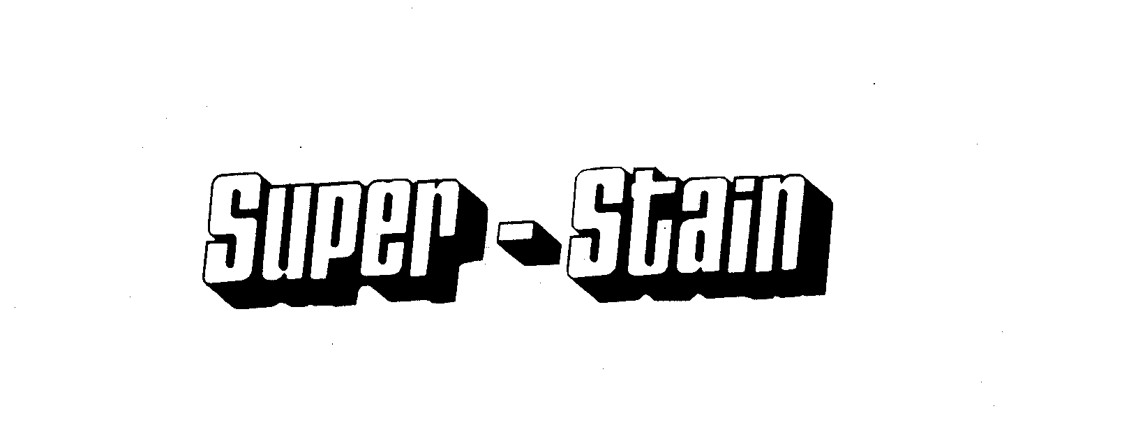 Trademark Logo SUPER-STAIN