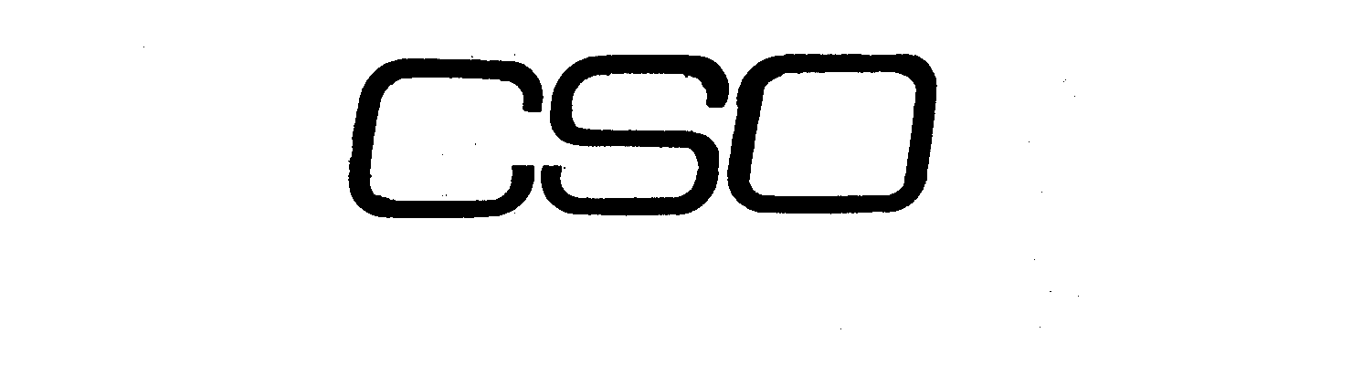 Trademark Logo CSO