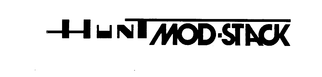 Trademark Logo HUNT MOD-STACK