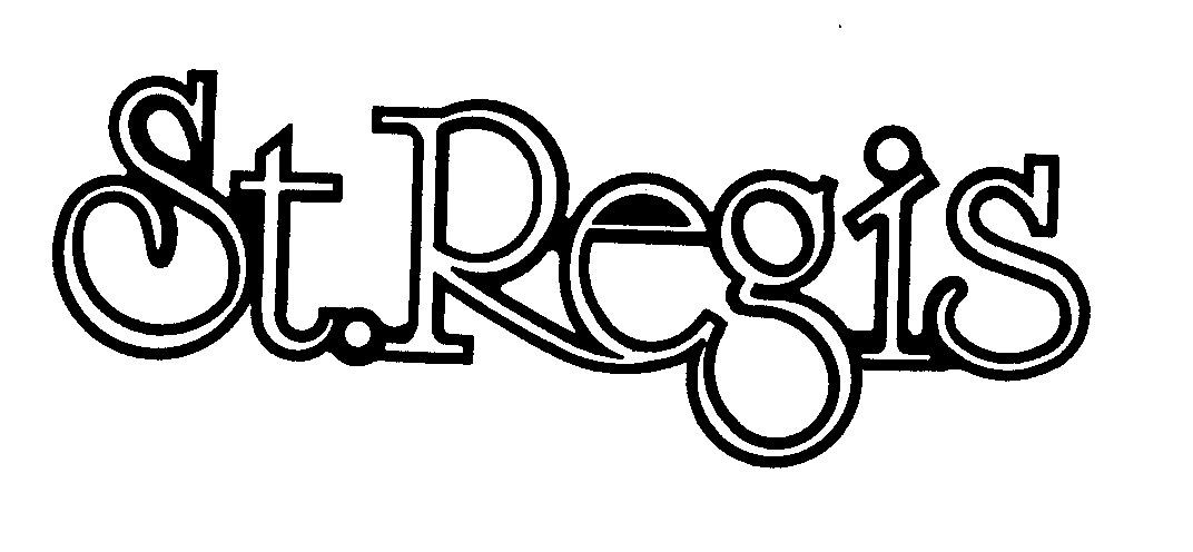 Trademark Logo ST. REGIS