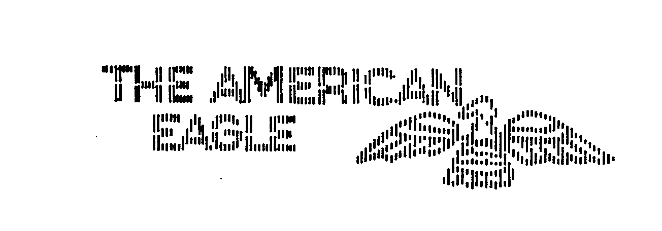 Trademark Logo THE AMERICAN EAGLE