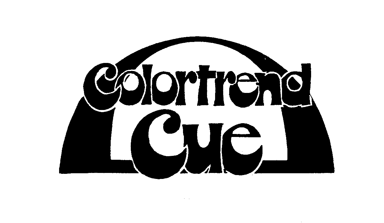 Trademark Logo COLORTREND CUE