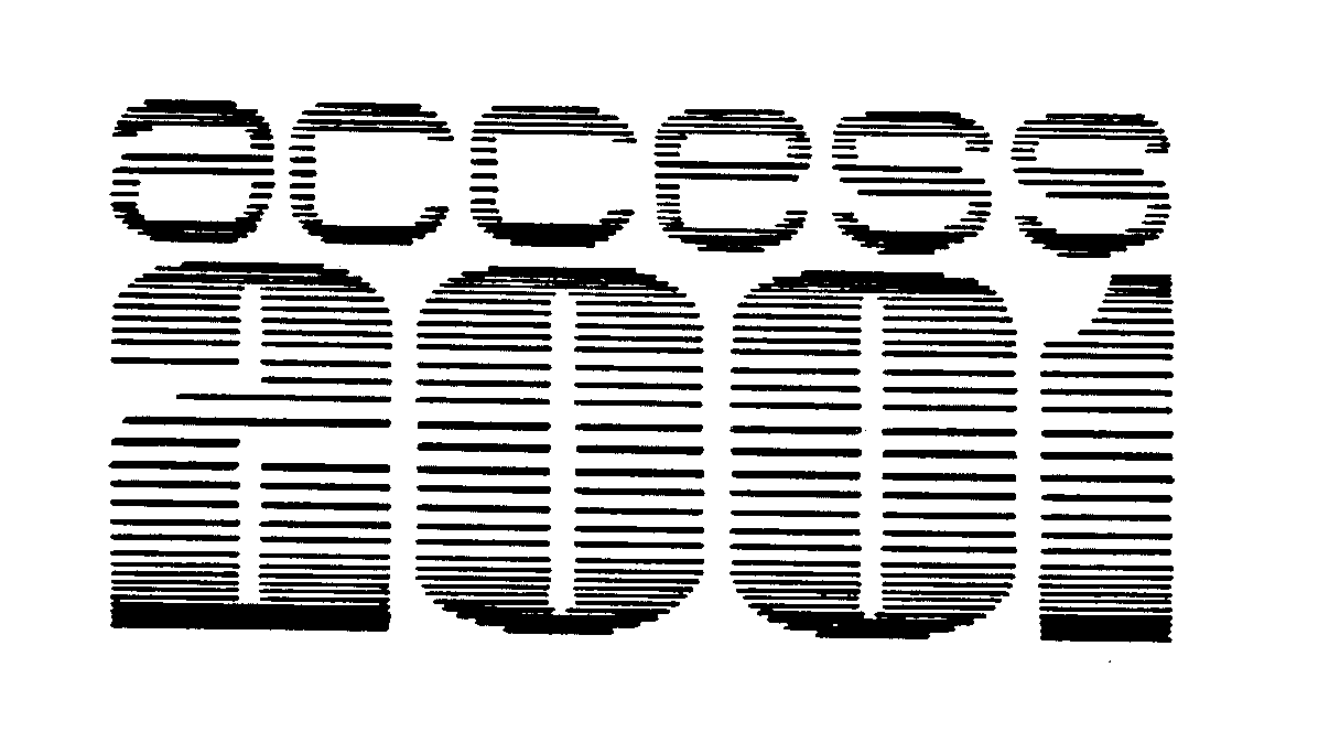  ACCESS 2001