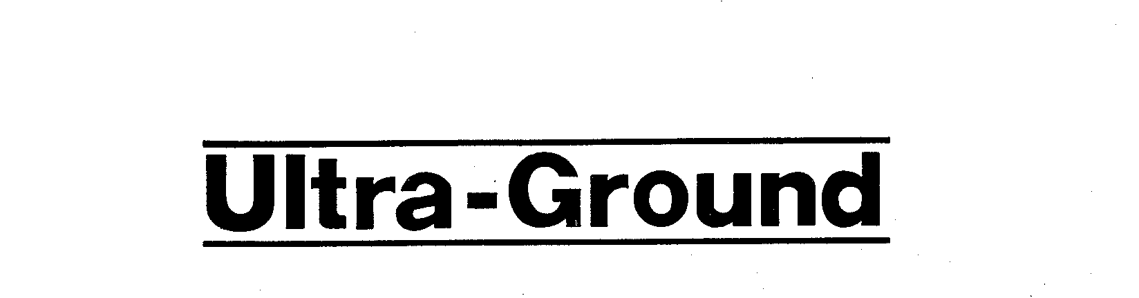 Trademark Logo ULTRA-GROUND