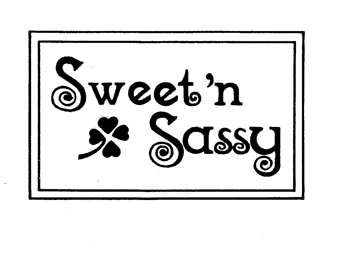 Trademark Logo SWEET 'N SASSY