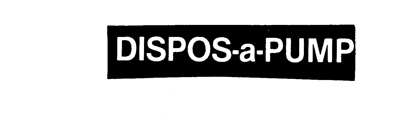  DISPOS-A-PUMP