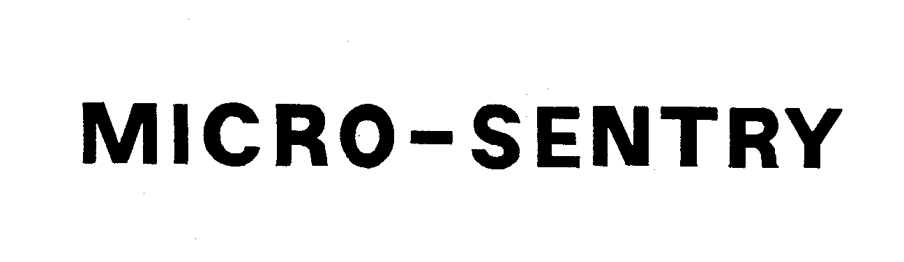 Trademark Logo MICRO-SENTRY