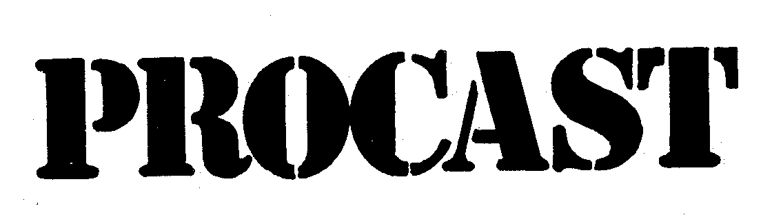 Trademark Logo PROCAST