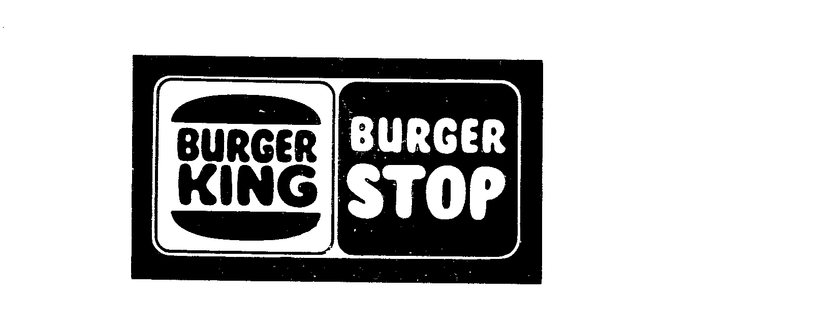 Trademark Logo BURGER KING BURGER STOP