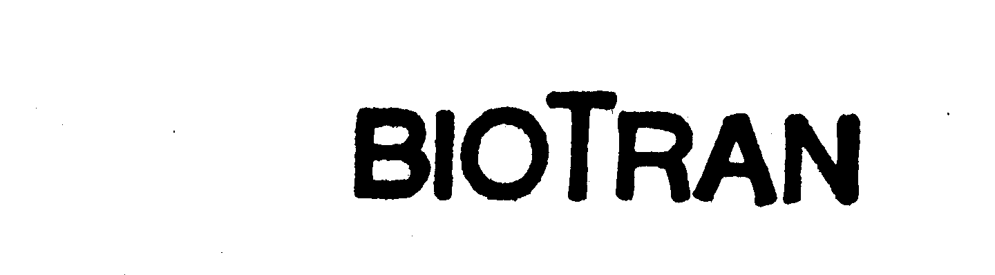 Trademark Logo BIOTRAN