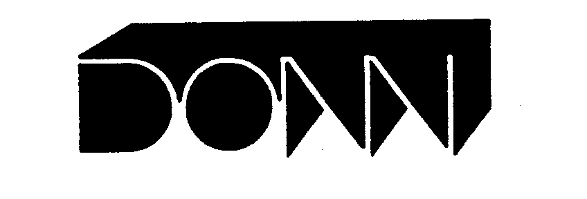 Trademark Logo DONN