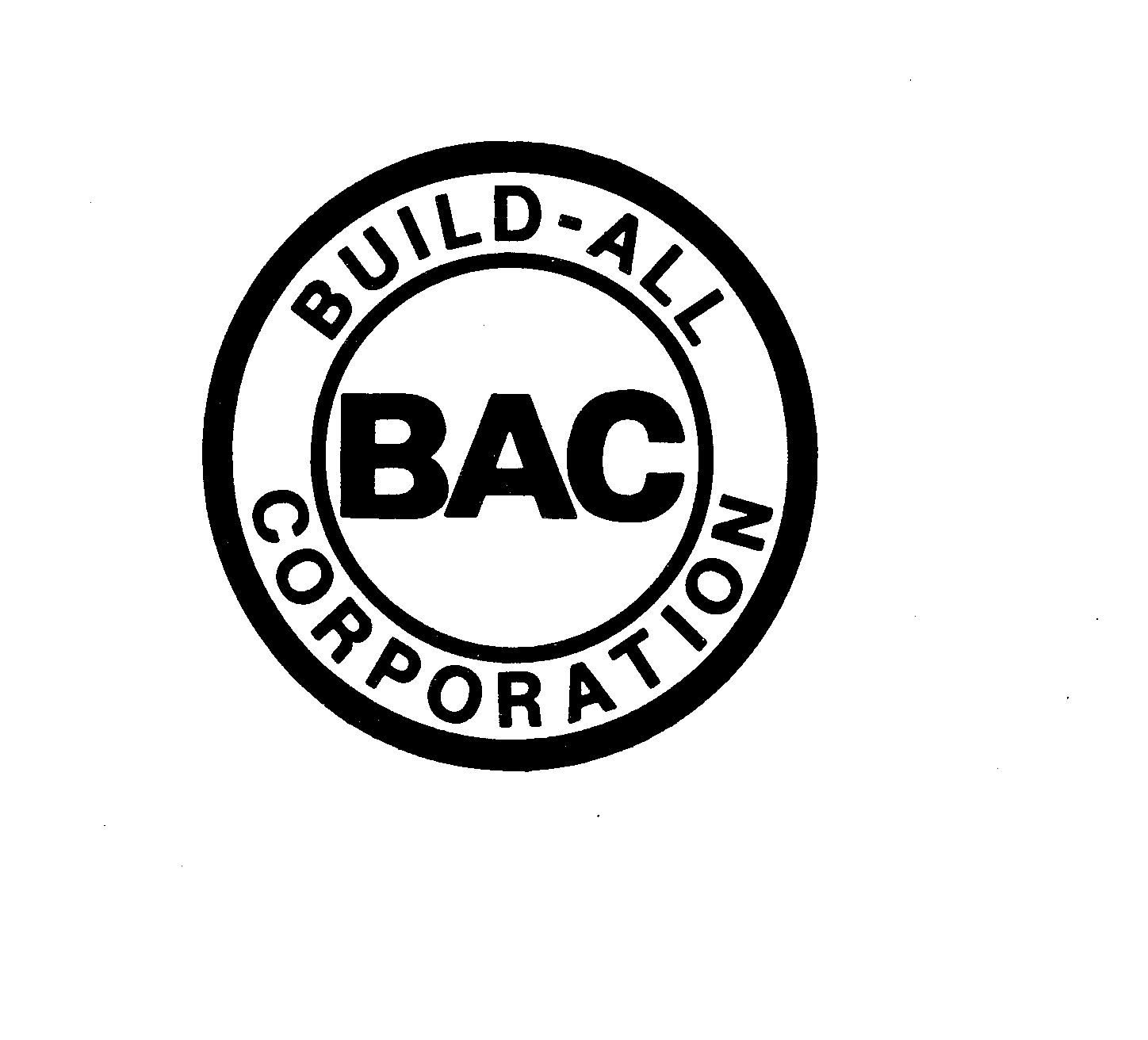 Trademark Logo BAC