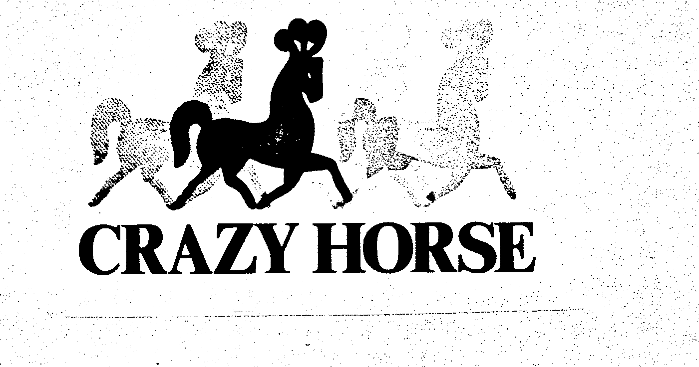 Trademark Logo CRAZY HORSE
