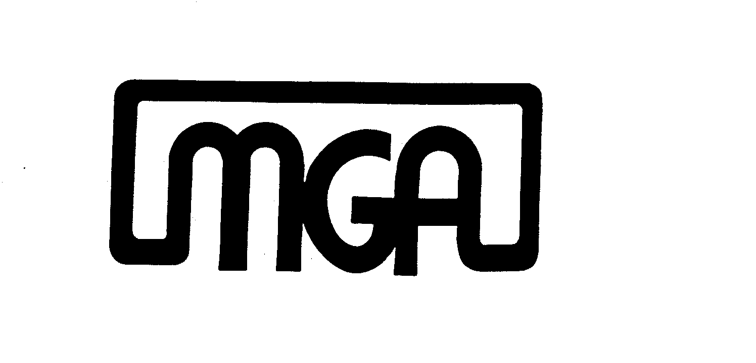 Trademark Logo MGA