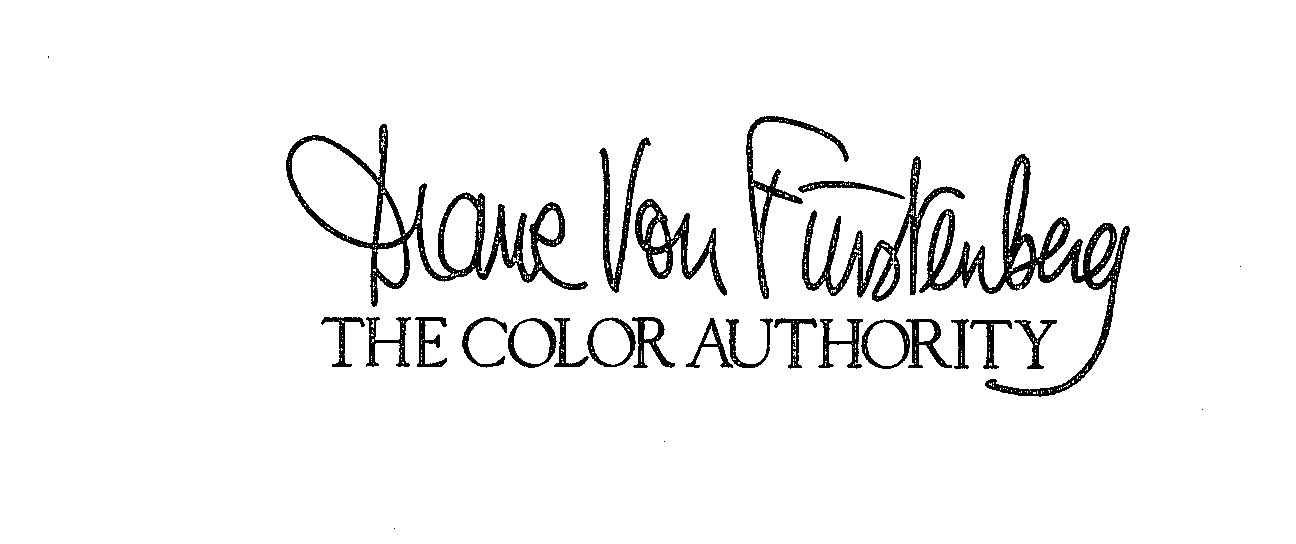 Trademark Logo DIANE VON FURSTENBERG - THE COLOR AUTHORITY