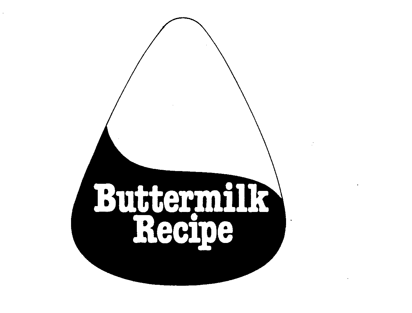 Trademark Logo BUTTERMILK RECIPE