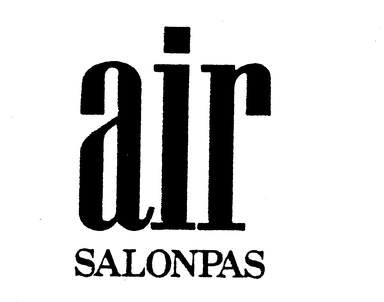 Trademark Logo AIR SALONPAS