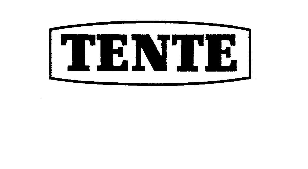 Trademark Logo TENTE