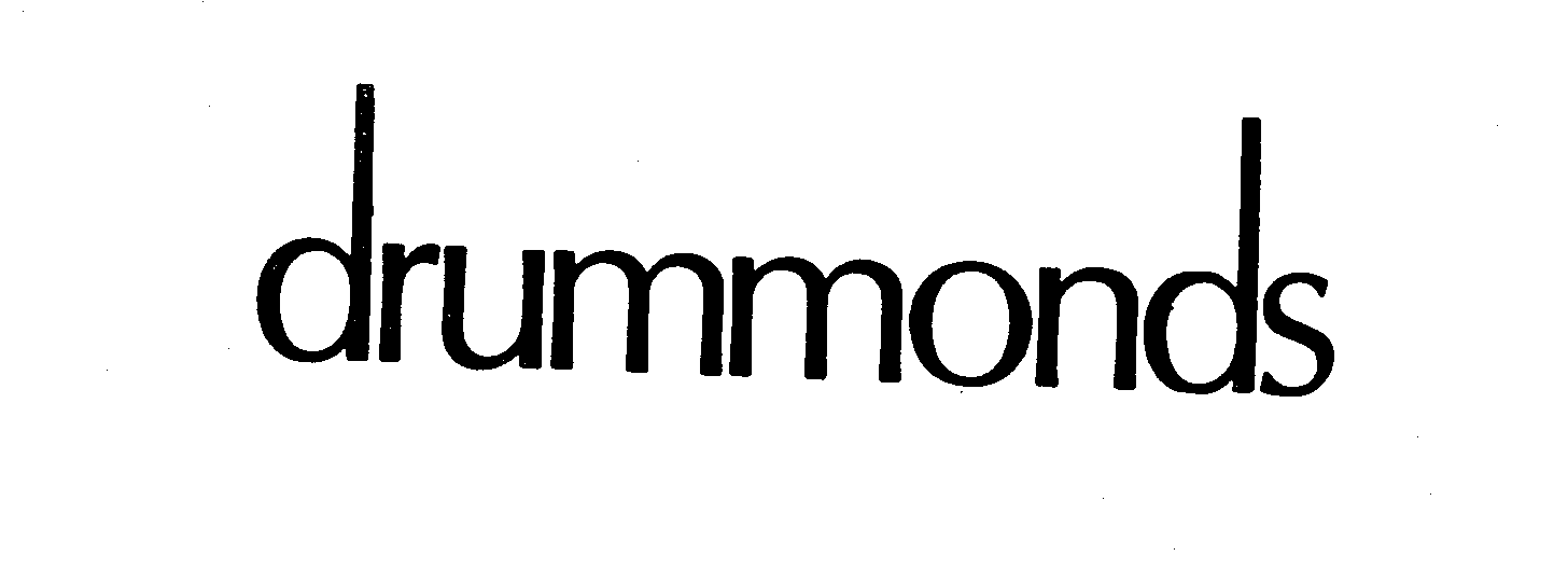 Trademark Logo DRUMMONDS