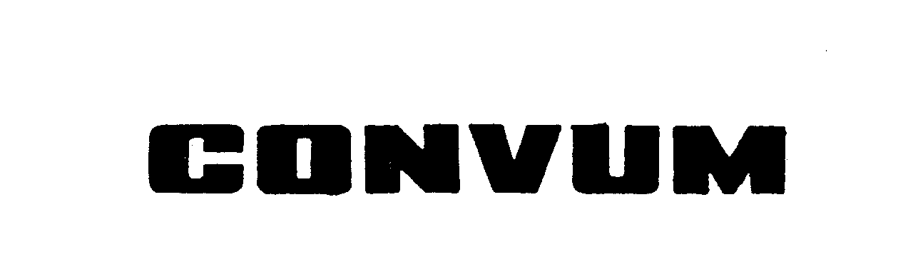 Trademark Logo CONVUM