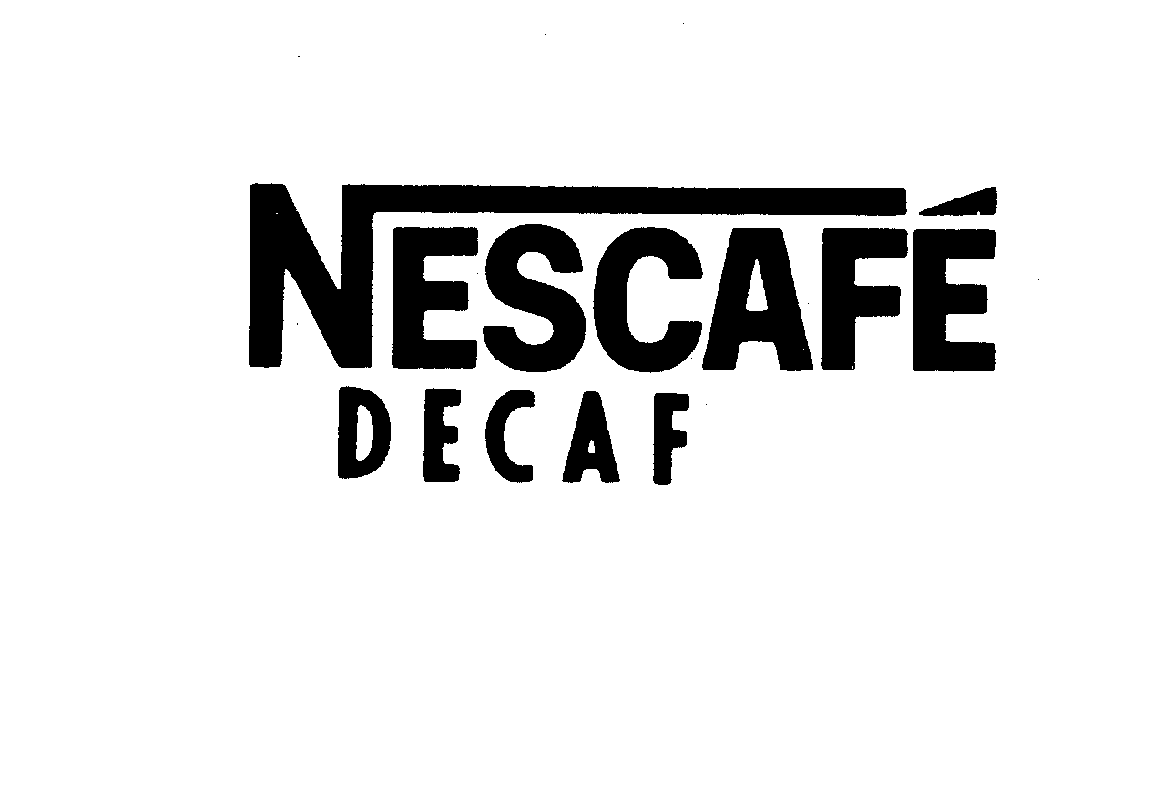 Trademark Logo NESCAFE DECAF